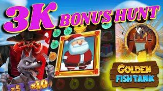 €3000 BONUS HUNT - 14 SLOT BONUSES TO OPEN ON $2 STAKES