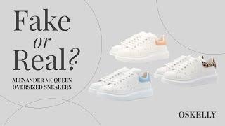 Оригинал или подделка: Alexander McQueen Oversized Sneakers