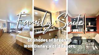 Where Can Large MILITARY Families Stay For UNDER $500 at Disney? The FAMILY SUITE at Shades of Green