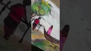 painting composition by water colour ️