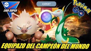 EL EQUIPAZO DEL CAMPEÓN DEL MUNDO PARA SER RANGO EXPERTO en LIGA SUPER - GBL - Pokémon Go PvP