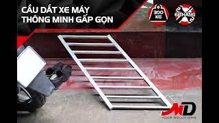 Test vận hành cầu xe gấp gọn thông minh MDTech