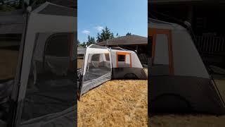 Ozark Trail 12 Person Cabin Tent with Screen Room. Y - Shaped