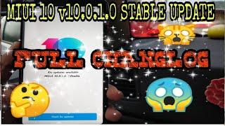 MIUI 10 Stable v10.0.1 0 ROM | Full Changlog & Installation Guide | [ Hindi ] 