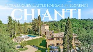 Ultra-Luxury Castle in CHIANTI near Florence With Pool, Spa & Olive Grove | Lionard