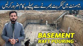 Basement Bed Concrete Pouring Day | Basement Construction Ideas | KB Group