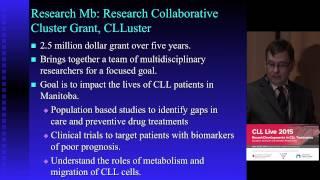 Dr. Spencer Gibson - Trends in CLL research