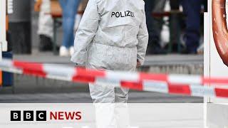 Two dead after car drives into crowd in German city of Mannheim | BBC News