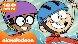 Loud House | Aventuras ao Ar Livre da Família Loud!  c/ Os Casagrandes | 2 Horas | Nickelodeon