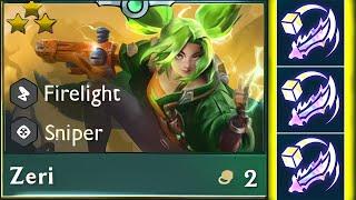 3x Guinsoo Augment Zeri ⭐⭐⭐ 3 Star | TFT SET 13