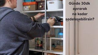 Minimalizm #6 | Evimi birlikte sadeleştirelim! Declutter with me!