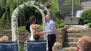 Backyard Wedding