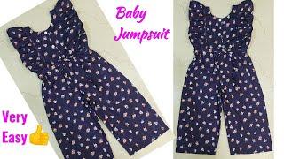 Baby Jumpsuit/Dungaree Cutting and Stitching Very Easy