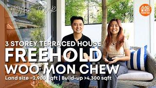 Singapore Landed Property Home Tour | 3 Storey FH Terrace House at District 15 by Vernice