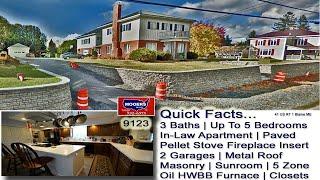 Maine Home With Apartment Real Estate Video | MOOERS REATY 9123