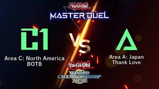 World Championship 2024-Day 1 Area C: BOTB vs WCS Japan: ThankLove Full Round 1 Yu-Gi-Oh! MASTERDUEL