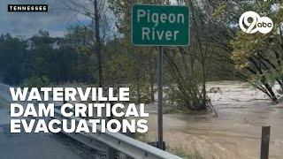 Tennessee evacuation order as dam reaches critical breach: Catastrophic failure possible