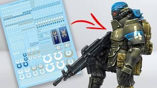 How To Get That PAINTED ON DECAL Look