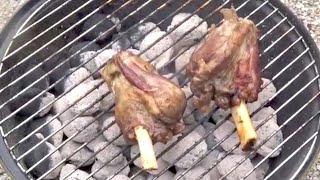 Lamb Shanks (Braised & Grilled) - Recipe # 36