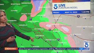 Southern California bracing for heavy rain