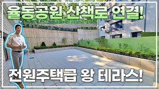 율동공원 산책로 연결되는 신현동 정말 큰 왕테라스빌라 [1678번]