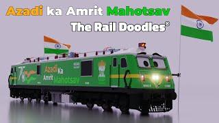Azadi Ka Amrit Mahotsav with The Rail Doodles™ | WhatsApp Status | Story