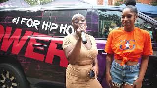 Block Party at JCSU Off the Stage Interview with Gabby Gabanna & Vonyetta the Trendsetta!