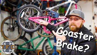 Why do Kids Bikes Use a Coaster Brake?