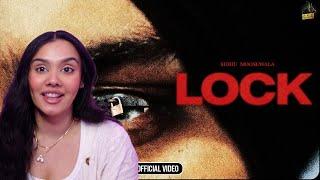 LOCK (MUSIC VIDEO) SIDHU MOOSE WALA | THE KIDD - AP REACTS