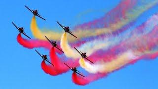 La Patrulla Águila, los Acróbatas del Ejército del Aire.