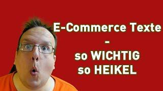 Texte für Online Shop erstellen - So wichtig und so heikel - Eine lustige Geschichte