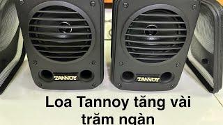 Loa Tannoy đồng trục giá tăng 500k. Tannoy CPA5, loa đẹp ken, text hát ok, mới cập bến luôn