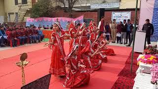 Rajasthani folk dance by Himachali students (Rangilo mharo) GAV Kangra CT Group Sciencetival