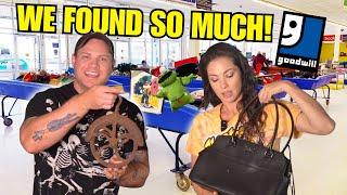 We Paid $29 For Everything at the Goodwill Outlet Store!?