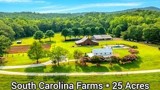 South Carolina Farmhouse For Sale | 25 Acres | South Carolina Real Estate For Sale | Homestead