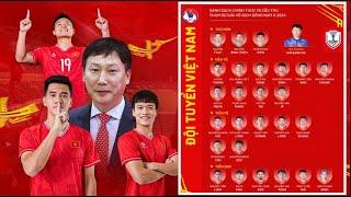  Danh Sách Chính Thức Của Đội Tuyển Bóng Đá Việt Nam Tham Dự AFF Cup 2024 | Đặng Văn Lâm Bị Loại