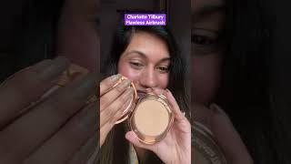 Charlotte Tilbury Airbrush Flawless Finish Powder :Shade Medium #settingpowder #hidelargepores #blur