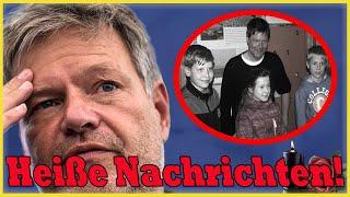 VOR 7 MINUTEN: Robert Habecks Frau und Kinder bestätigten die schlechte Nachricht schmerzlich.