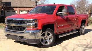 2016 Chevrolet Silverado LT Crew Cab Start Up, Road Test, and In Depth Review