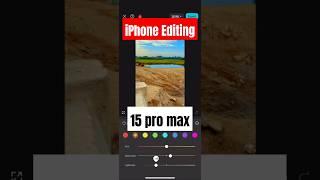 iPhone video editing 15 pro max capcut editing #shorts