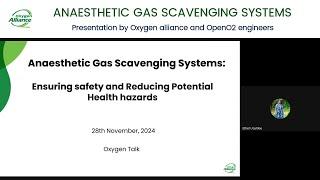 OXYGEN TALK - Anesthetic gas scavenging systems.