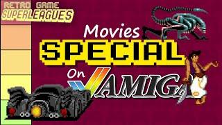 39 Amiga Games Based on Movies RANKED (Part 1) | Retro Game Superleagues