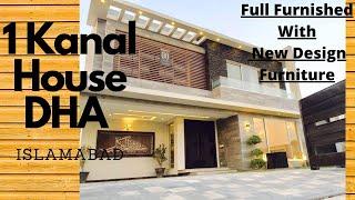 1 Kanal Full Furnished House For Sale in DHA Islamabad