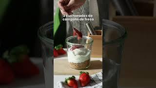 ¡Guárdate esta receta de parfait saludable y riquísimo! 