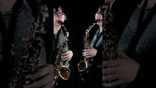 Conversations For Two Saxophones Fernanda Barrios. #sax #shorts #classic