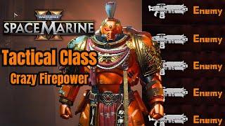 The TACTICAL CLASS in SPACE MARINE 2 is STRONG (PVP MULTIPLAYER GAMEPLAY)