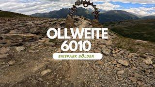 Ollweite 6010 | riesiges Steinfeld 🪨| Bikepark Sölden  Bikerepublik Full run RAW POV