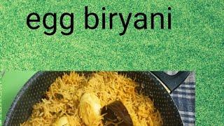 egg biryani