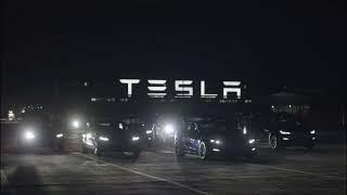 Tesla’s Light Show at Tesla Gigafactory Shanghai