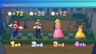 Mario Party 10 Mario Party #66 Mario vs Peach vs Luigi vs Daisy Chaos Castle Master Difficulty